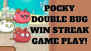AXIE POCKY DOUBLE BUG GAME PLAY TECHNIQUE | Axie Infinity