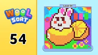 Wool Sort Level 54 | Every Puzzle Solved! 🎯