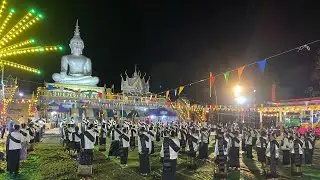 พาไปดู นางรำ งานนมัสการพระพุทธเจ้าใหญ่ชัยมงคล และปิดทองหลวงพ่อบุญมา อำเภอลำทะเมนชัย นครราชสีมา