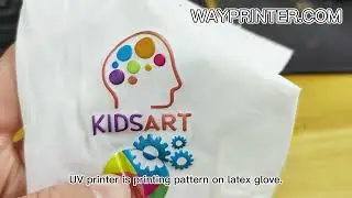 Custom Printed Gloves latex Gloves latex balloon printing UV DTF latex printer