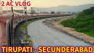 TIRUPATI - SECUNDERABAD| PADMAVATHI SF EXP|| NEW LHB COACHES