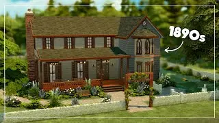 1890's House (Decades challenge) | The Sims 4 Speed build - Autumn Sims
