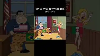 USA VS ITALY WW2 #humor #memes #jokes #funny #comedy #history #war #ww2