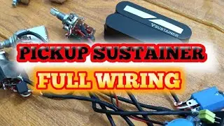 SUSTAINER PICKUP FULL WIRING || ORDER BOS DUBAI || SUSTAINER PICKUP || veyz