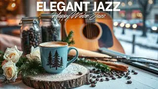 February Winter Jazz Cafe ☕ Positive Jazz & Smooth Bossa Nova for Relaxing Mood