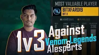 1v3 A1 Esports & Venom Legends | Qualified For PMNC Finals