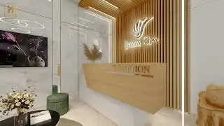 SPA RECEPTION INTERIOR DESIGN - SPA HOA PHAM