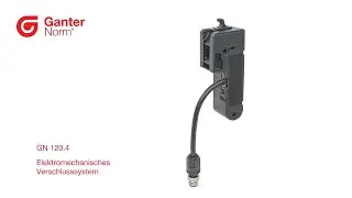 Elektromechanisches Verschlusssystem GN 120.4 Unsichtbar & einfach nachr&uuml;stbar | Ganter Normelemente