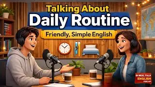 Talk About Daily Routine in English | English Podcast For Learning English | Real Talk Podcast