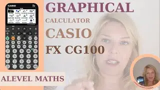 002 Casio (NEW!) Graphical Calculator fx CG 100 for Alevel Maths 2025 - WHAT DIFFERENT BUTTONS DO