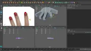 [MAYA] female hand