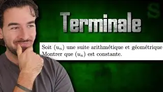 Suite numérique, suite arithmétique, suite géométrique, raison, suite constante