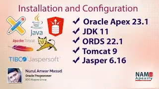 How to install and configure Oracle Apex 23 with ORDS 22, Tomcat and Jasper Report on Oracle Linux