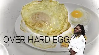 How to cook an egg over hard | easy over hard egg