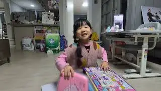 @칼라젤 아트박스 언박싱 @친할머니 선물