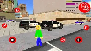 All Police Car In Baldi Stickman Rope Hero Vice Town City 2025