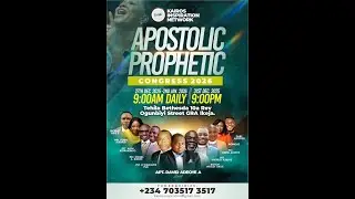 APOSTOLIC PROPHETIC CONFERENCE 2026  - DAY 1