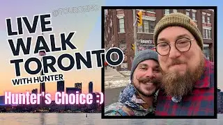 LIVE WALK TORONTO - Matti and Hunter @JagerBaron Explore and More