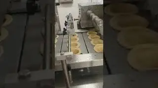 New in line pie machine
