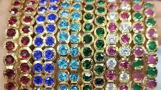 Exclusive impon stone bangles collection|whatsapp 8754252999 #live#giveaway #panchalogam #bangles