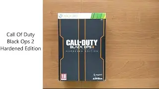 Call Of Duty: Black Ops 2 Hardened Edition unboxing