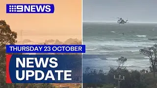 Record-breaking heatwave in QLD; Two man die in Victorian wild weather | 9 News Australia