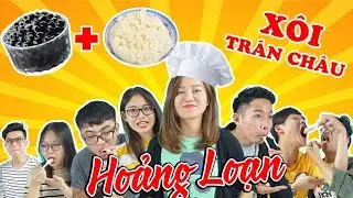 Cả SchanneI ph&aacute;t hoảng khi ăn 'X&ocirc;i tr&acirc;n ch&acirc;u đường đen' - CẢM X&Uacute;C ĂN