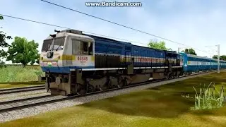 Sabarmati BGPRO Wdp4d 40548 Unschedule Halt | Departs after Loud Honking |  MSTS