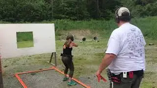Hampden Rifle and Pistol USPSA Multigun 2017 stage 1