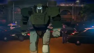 Dispatch - Episode 5 Team Building: Mecha Man Fights Flambae In The Past | Talk To Flambae Gameplay