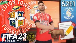 SIGNING AN OX!!! 🐂 | FIFA 23 Luton Town Career Mode S2E1