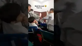Real fight between college students #fighting #wrestling #shorts #students #funny