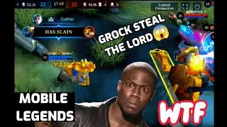 Mobile legends WTF funny moments | Grock steal the lord 😱