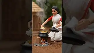 The Clockwork Kitchen: Traditional Biryani in a Miniature Puppet World #new#vairalvideo #video