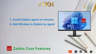 Zabbix Advance Monitoring | Install Zabbix agent on windows EP10