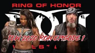 TEW 2020 Ring Of Honor(ROH) - The Era Of Honour Begins #tew2020 #ringofhonor