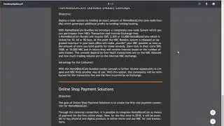 HomeBlockCoin. Новая карта на 2018 год. Новости. Обзор новых возможностей
