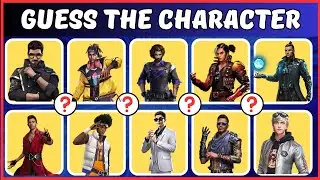 Guess The characters of Free Fire in 3 Seconds