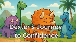 Dexter's Journey to Confidence | Dino Journey | Bedtime story for kids | Kool Kreative Mingle