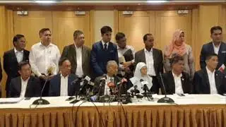 Tun Mahathir: Sidang Media Pakatan Harapan 07/10/2019