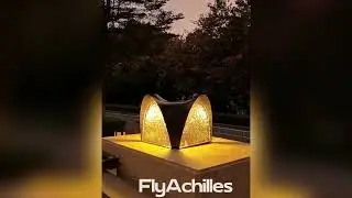 Solar Waterproof Black LED Outdoor Post Light