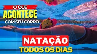 Os INCRÍVEIS benefícios para o seu corpo | Natação TODOS os dias! 🏊‍♂️