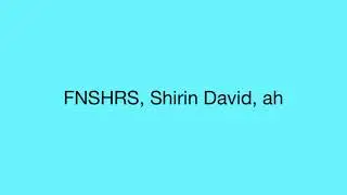 SHIRIN DAVID - ICE (LYRICS)