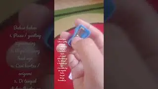 cara buat cutting kertas