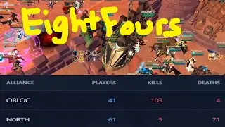 EightFours 17% vs Marauders 29% | Caller POV | Albion Online ZvZ