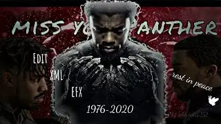 Bl&agrave;&ccedil;k panther ----Edit 🥶(EFX,XML). for RIP  Chadwick sir (respect)  @kk.edit1517