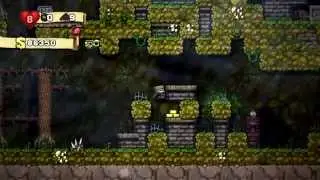 Spelunky - Udjat Eye, Black Market and the Ankh.