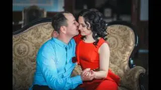 Love Story Свадебное слайдшоу Аленка и Андрей Брест: Нимцевичи, Голден кафе, зимний лес