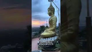 Tiger cave temple sunrise was insaneeee #untamed #thailand #solotravel #sunrise #hiking