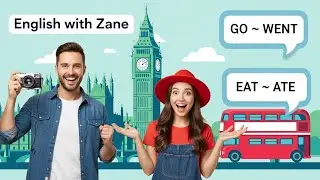 Learn Irregular Verbs Through Stories ✈️ | Past Tense Travel English | English with Zane